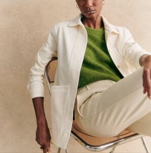 Sezane Will Jacket Ecru